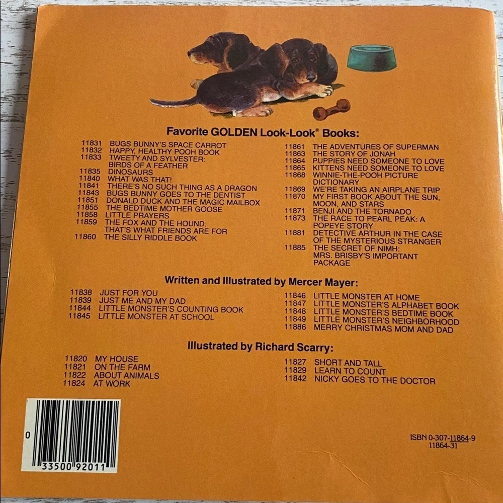 Golden Books Puppies Need Someone to Love Vintage Childrens Book